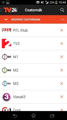 TV24 android App screenshot 4